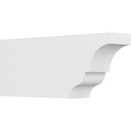 Ekena Millwork Standard Asheboro Architectural Grade PVC Rafter Tail, 4"W X 8"H X 20"L RFTP04X08X20ASH